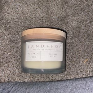 Sand + fog pumpkin spice candle